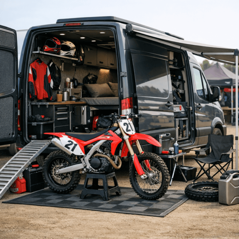 Der Motocross-Transporter – Umbau-Tipps für das perfekte Paddock-Fahrzeug